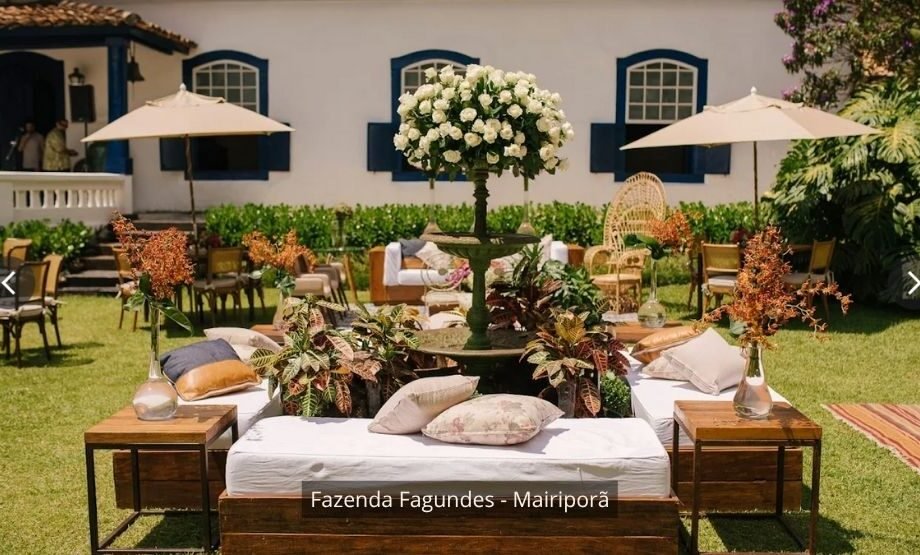 Buffet para casamento fora de SP